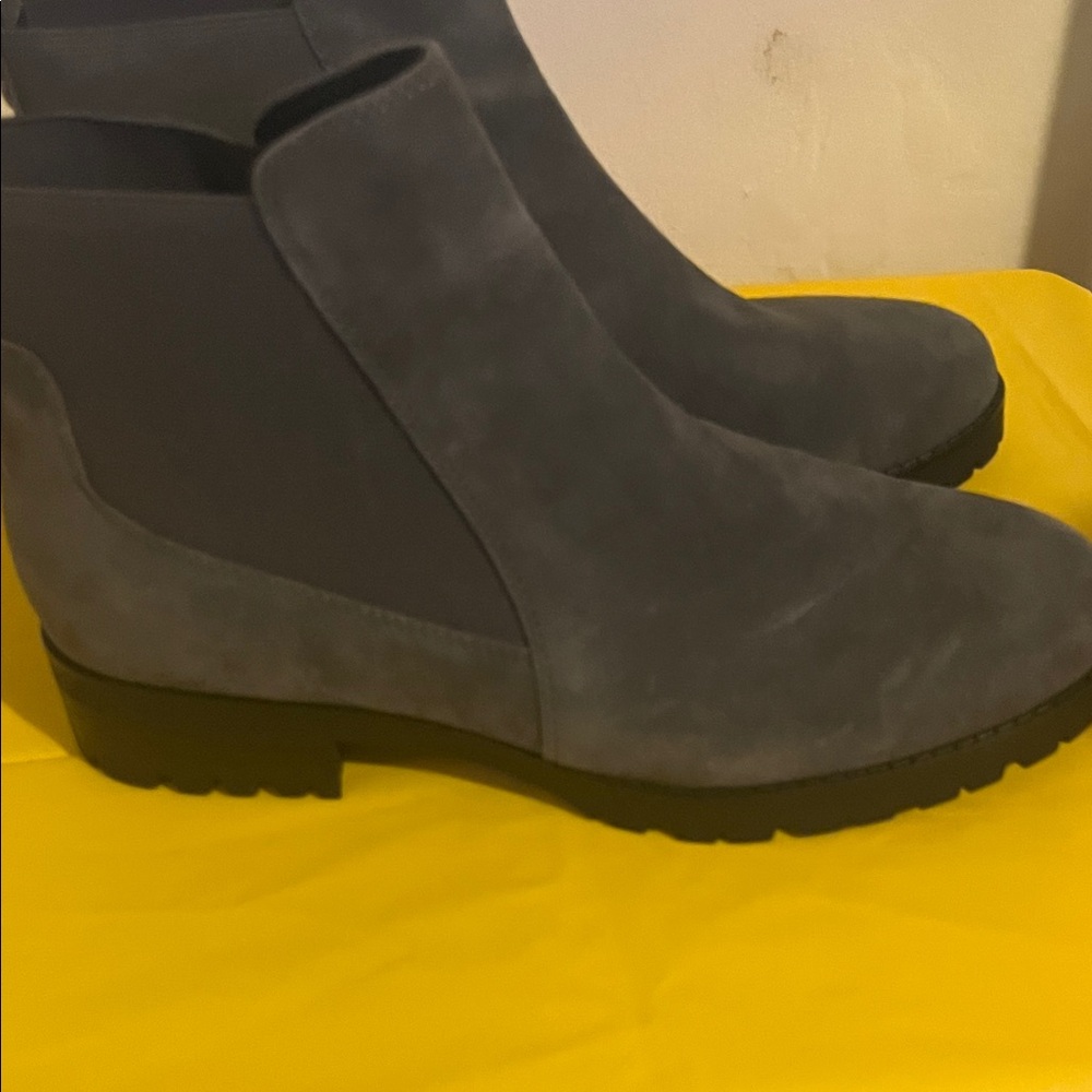Nine West Gray Ankle Boots
